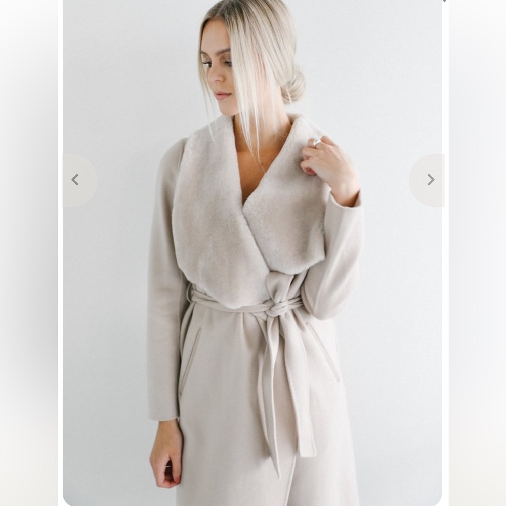 Mackage Sybil Coat in Sand XS